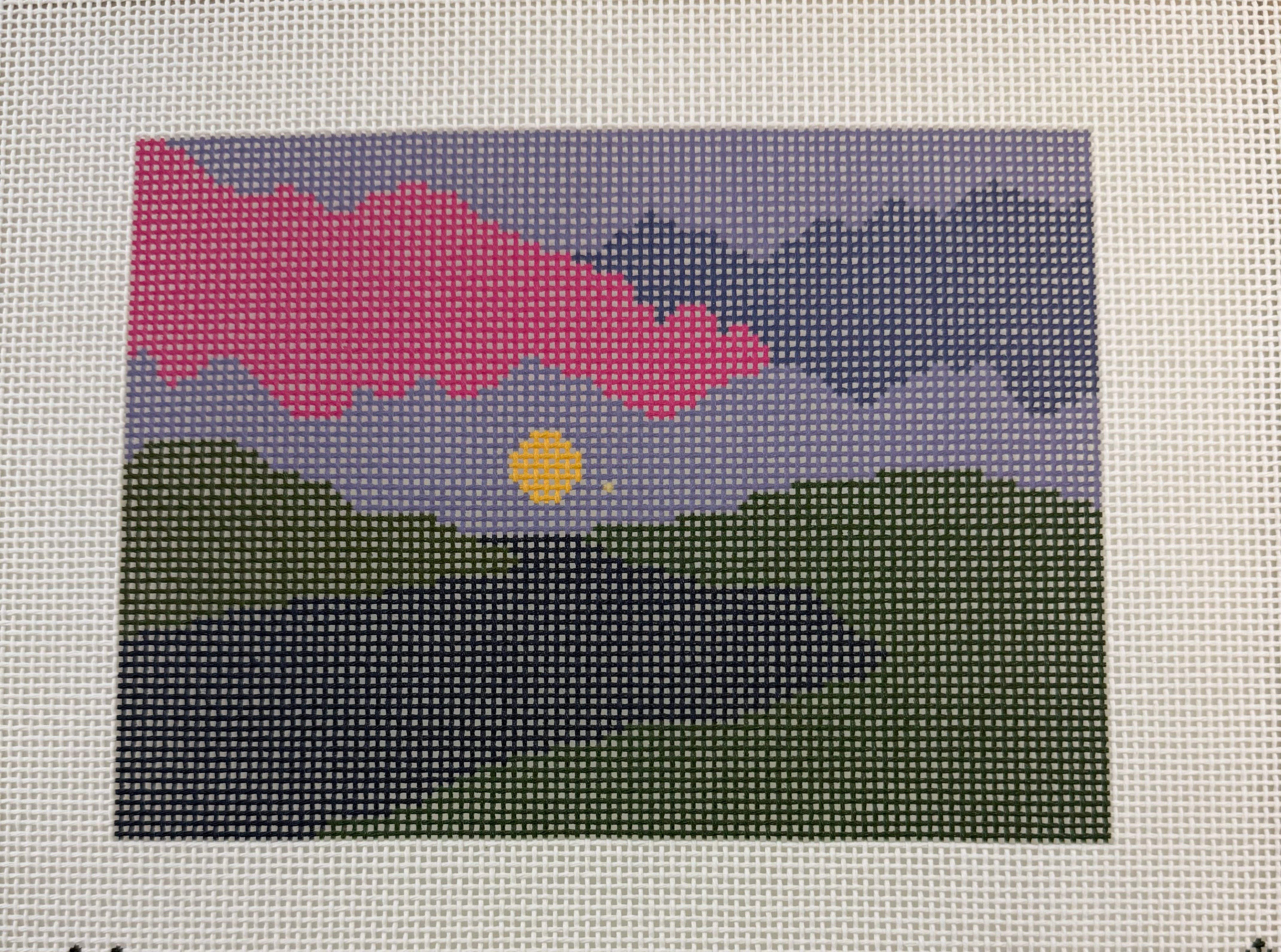 Decorative Stitches Mountain Scene April 16th.  10-12 PM