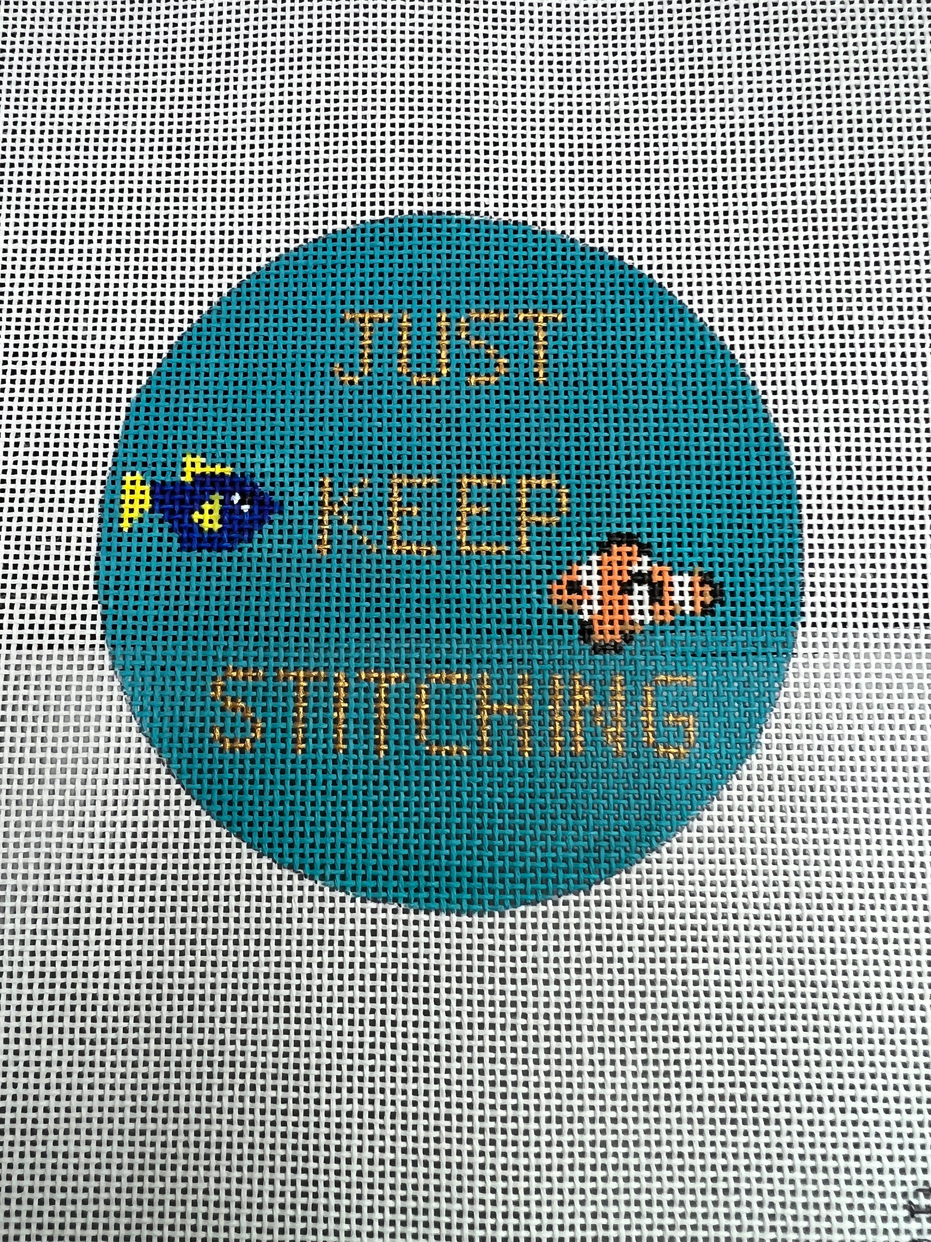 Just Keep Stitching Round