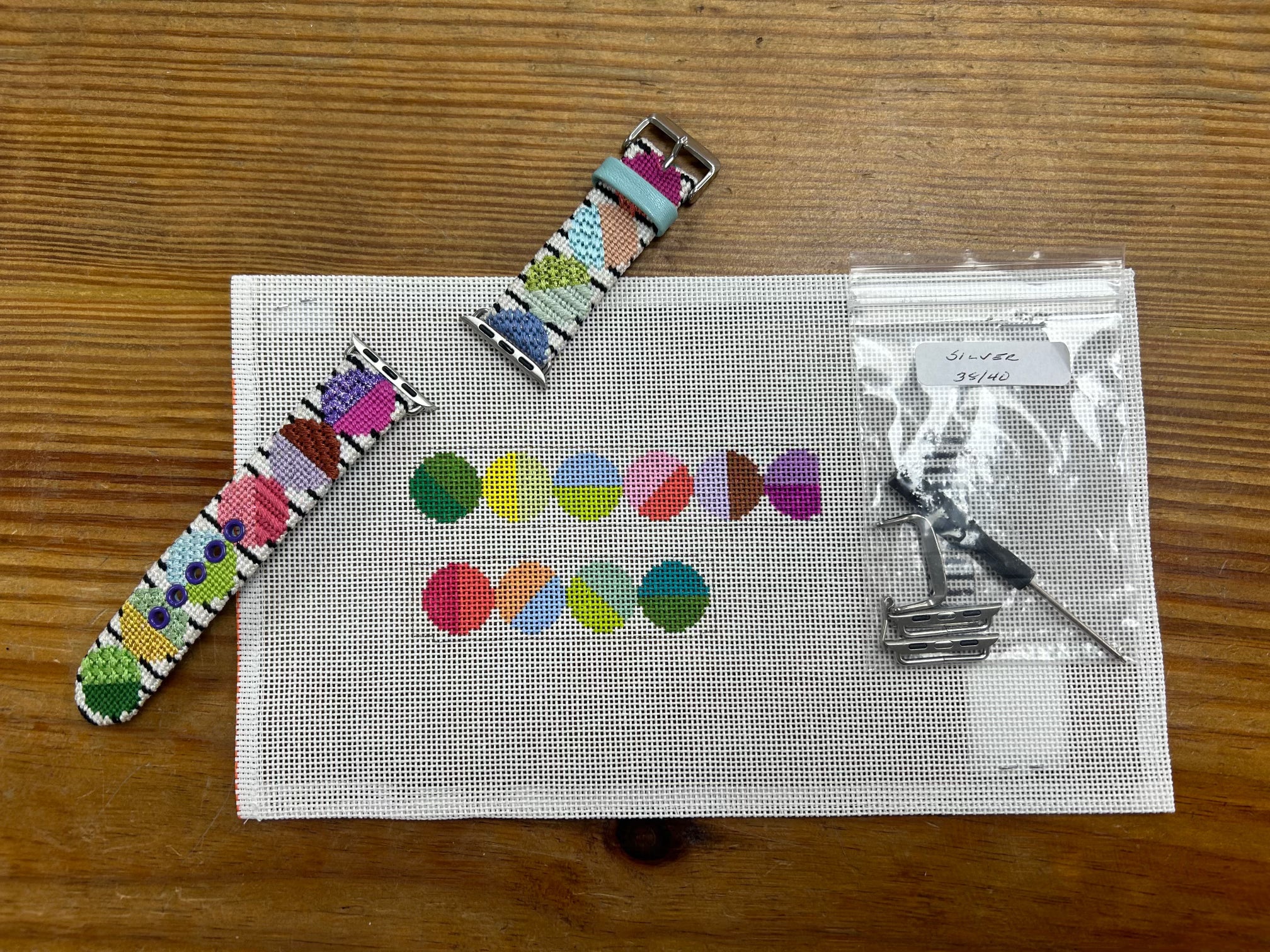 Multi-Colored Beads Watch Band ECS