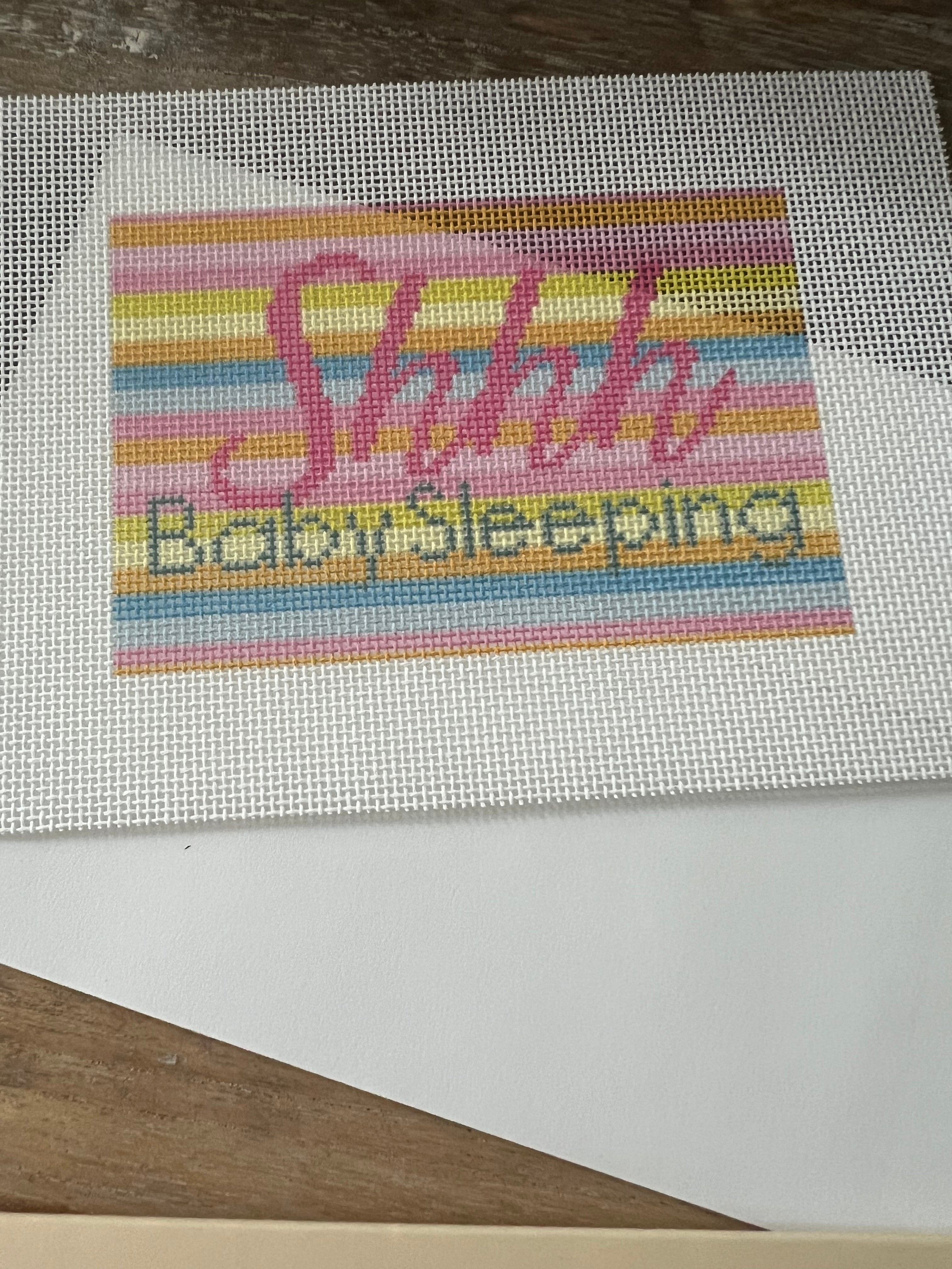 Shhh Baby Sleeping Ndpt greeting Card BA101-57