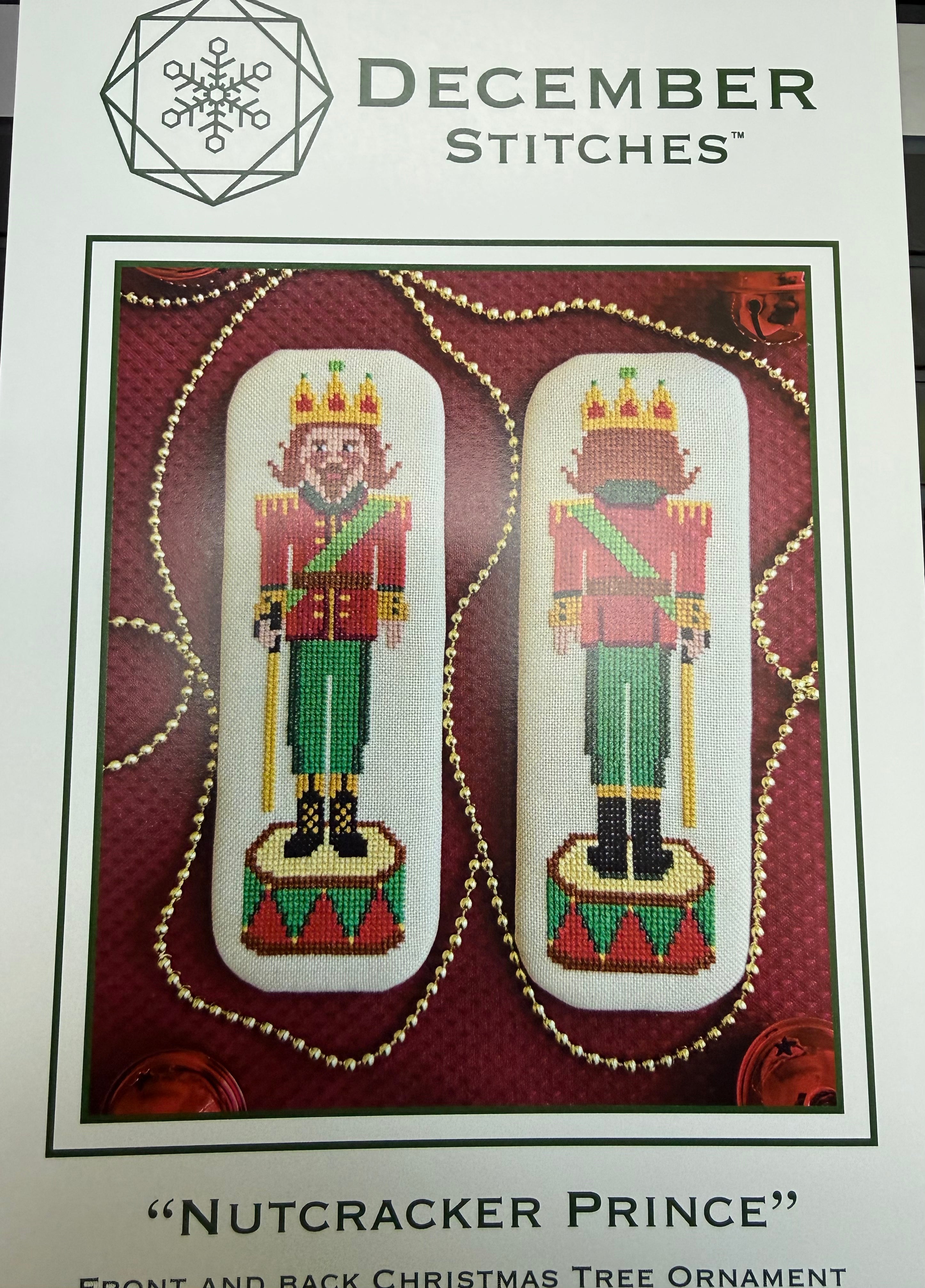 Nutcracker Prince Xstitch Ornament