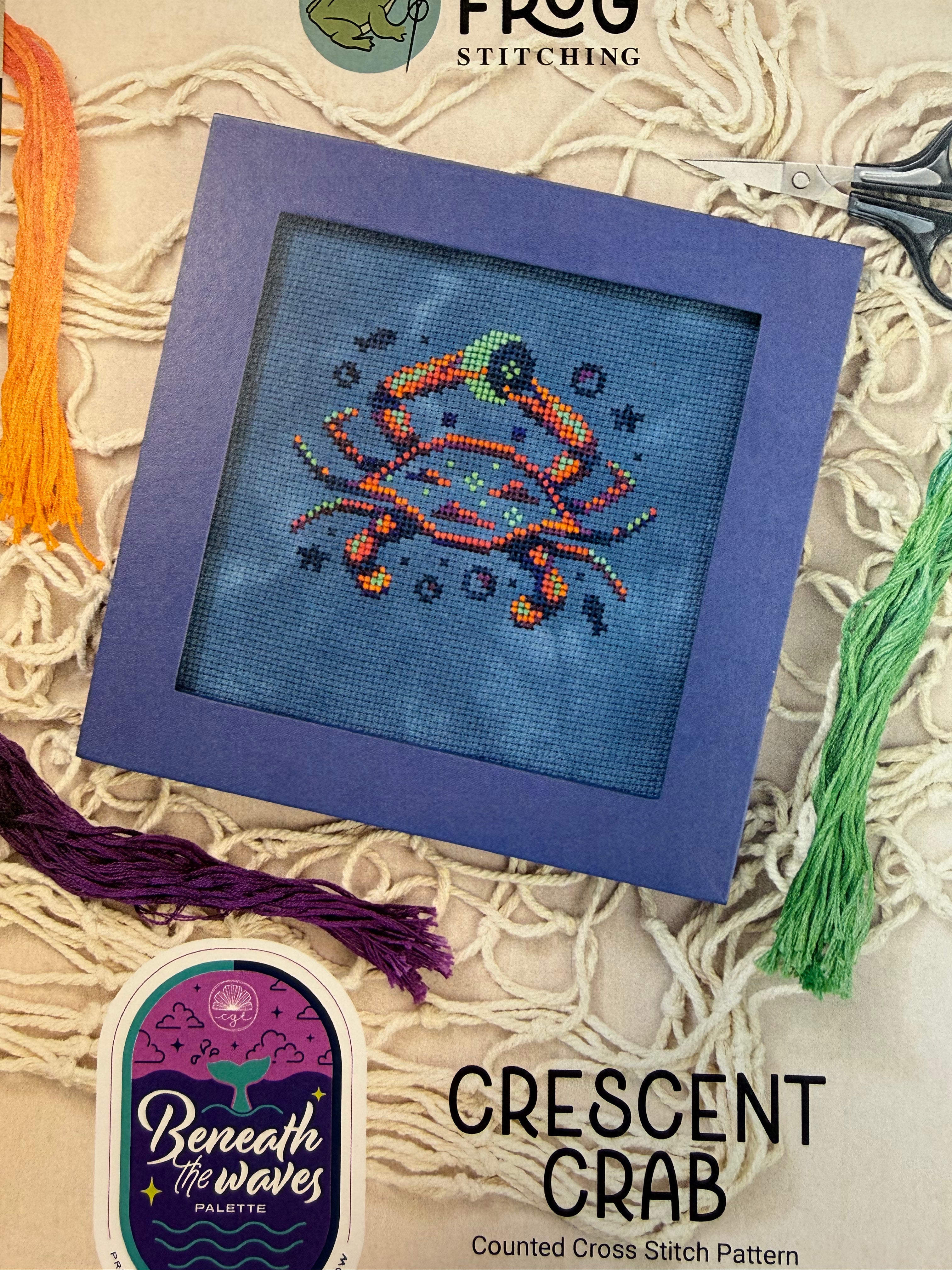 Crescent Crab X Stitch