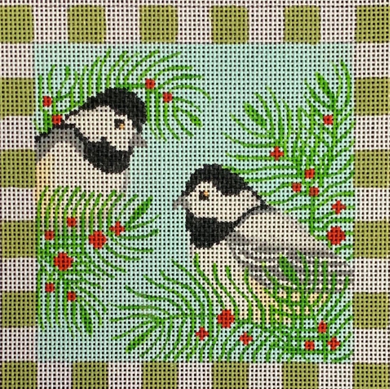 Chickadees & Evergreen ALS-012