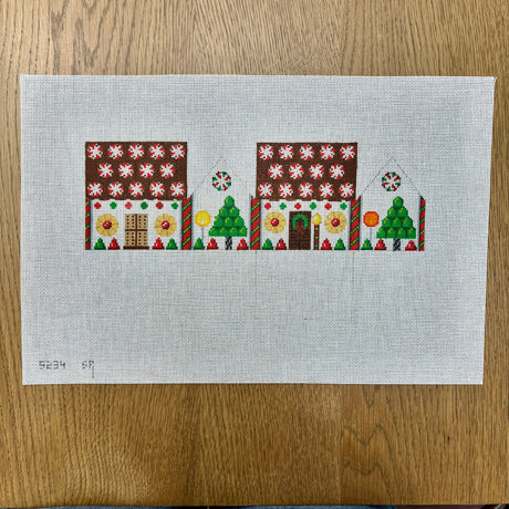 Peppermint Rounds, 3D Gingerbread House SR5234-18