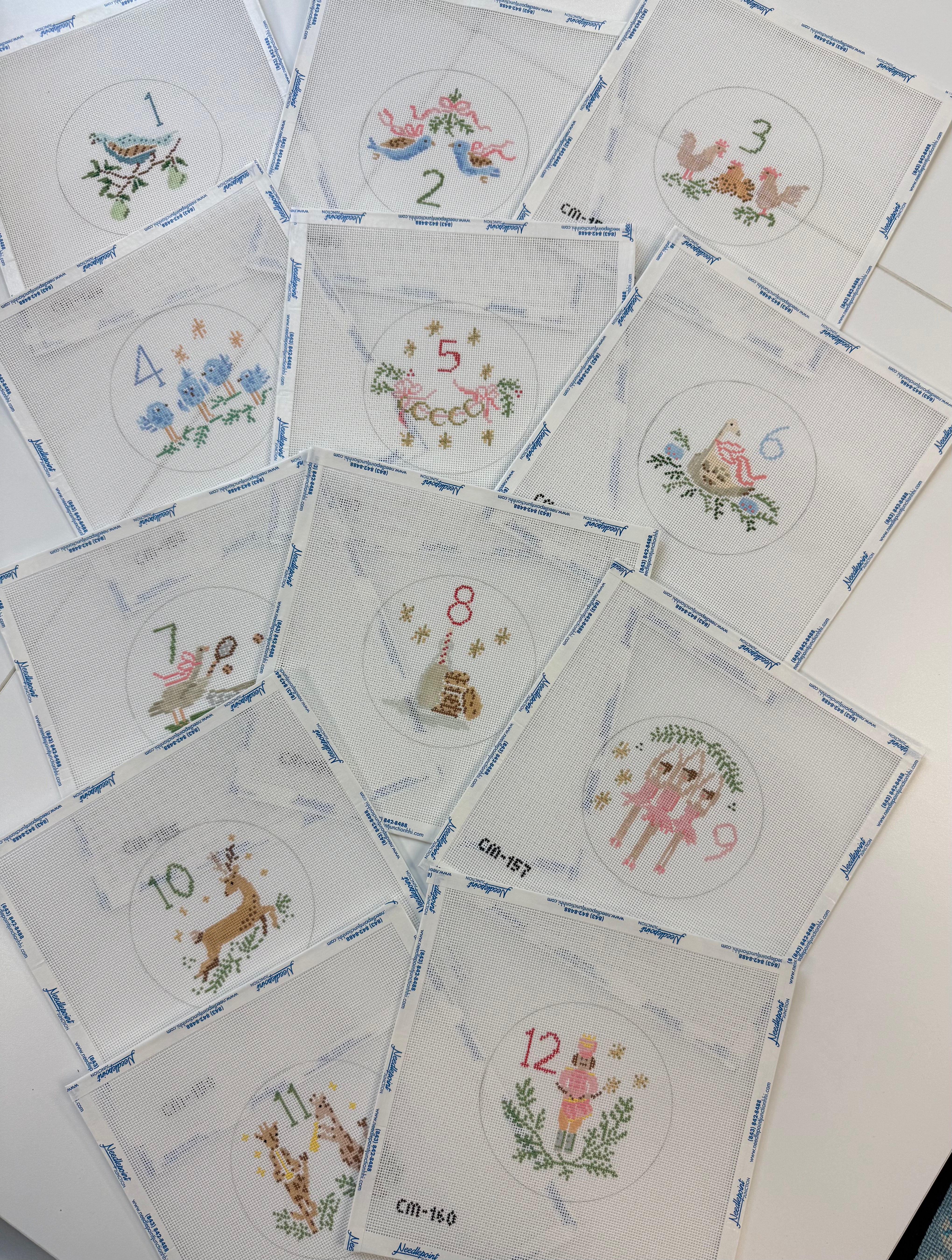 12 Days of Christmas by Camilla Moss for Walker