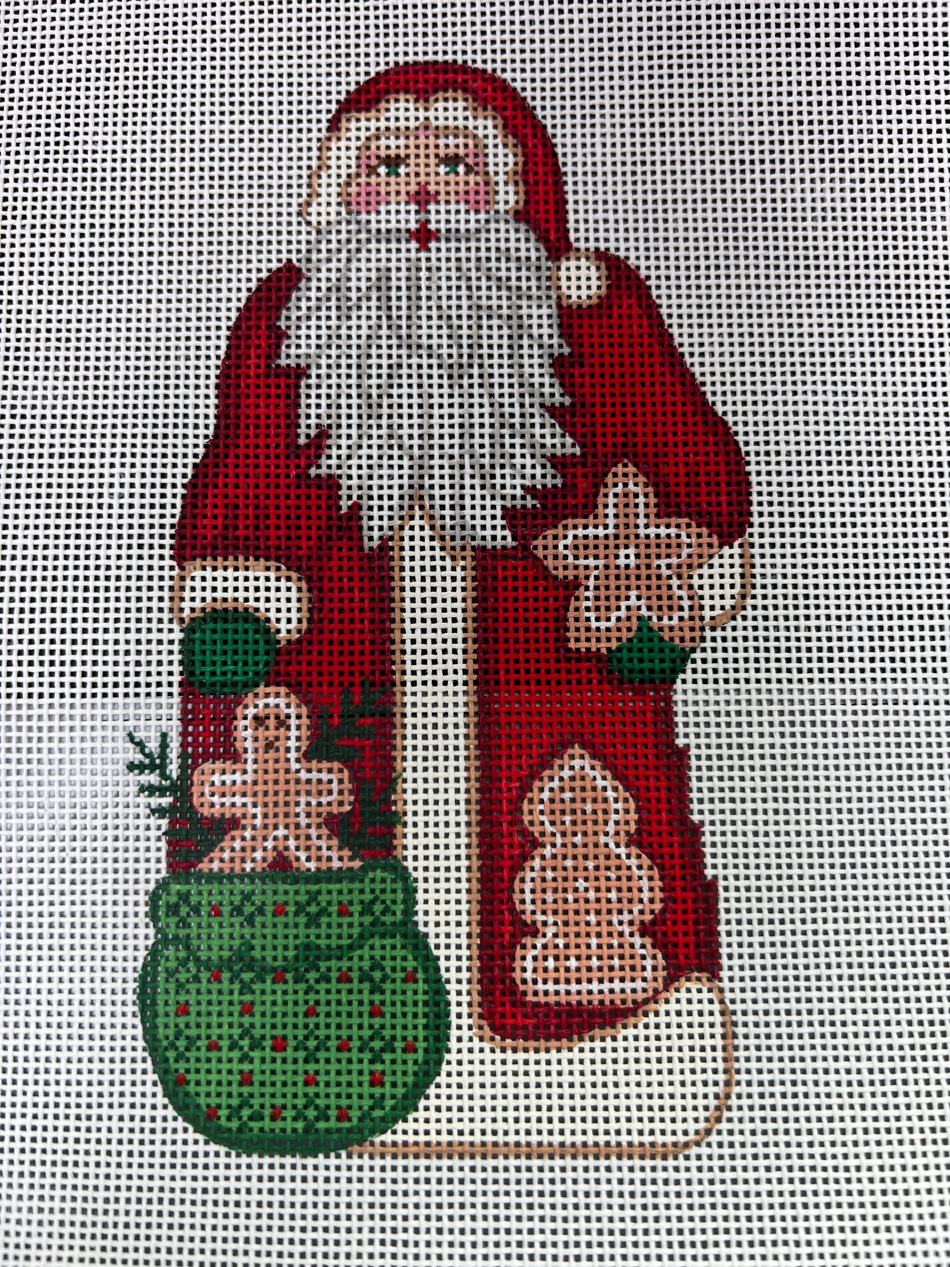 Santa w/Gingerbread OS07