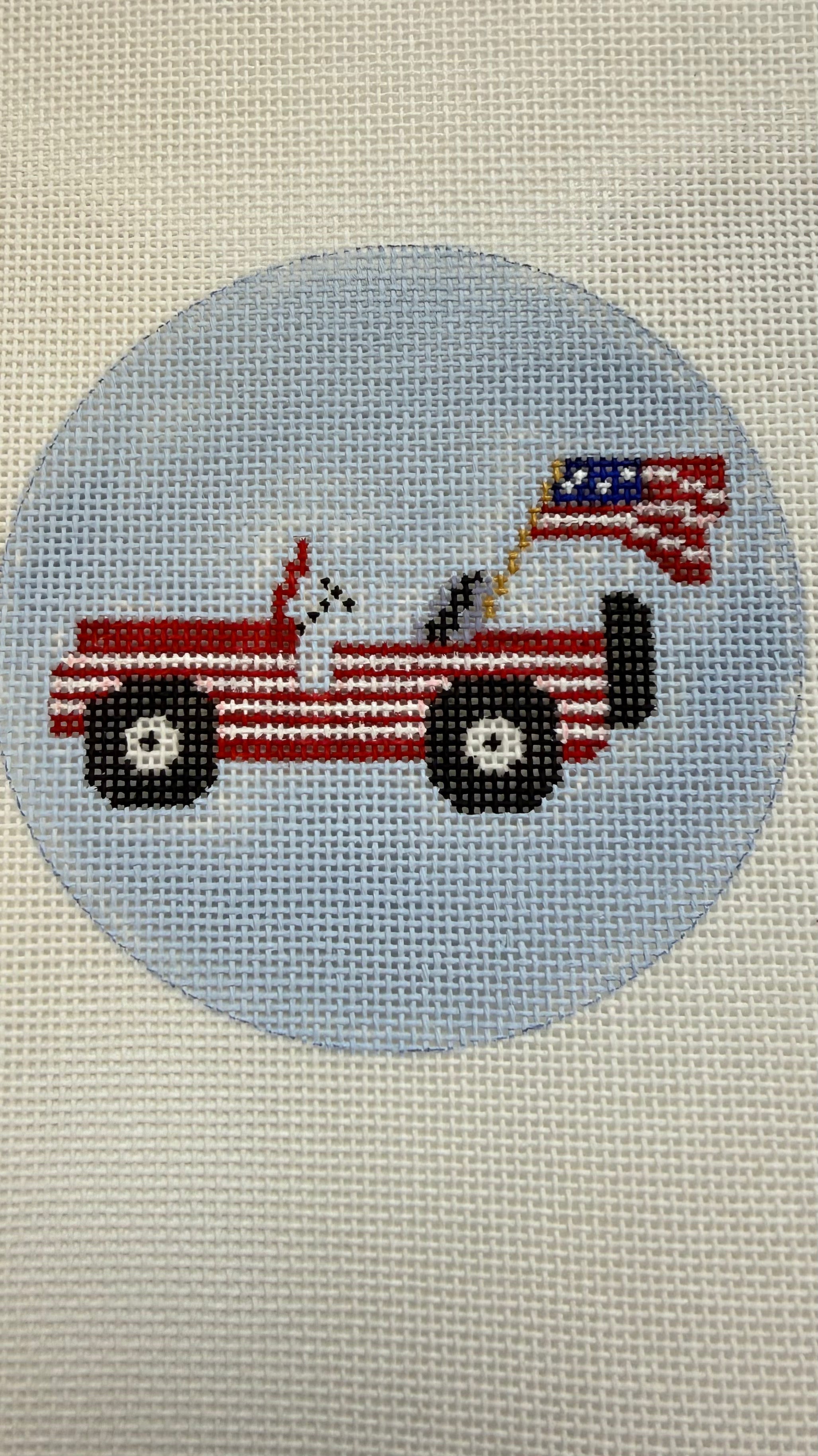 Patriotic Jeep 0-07