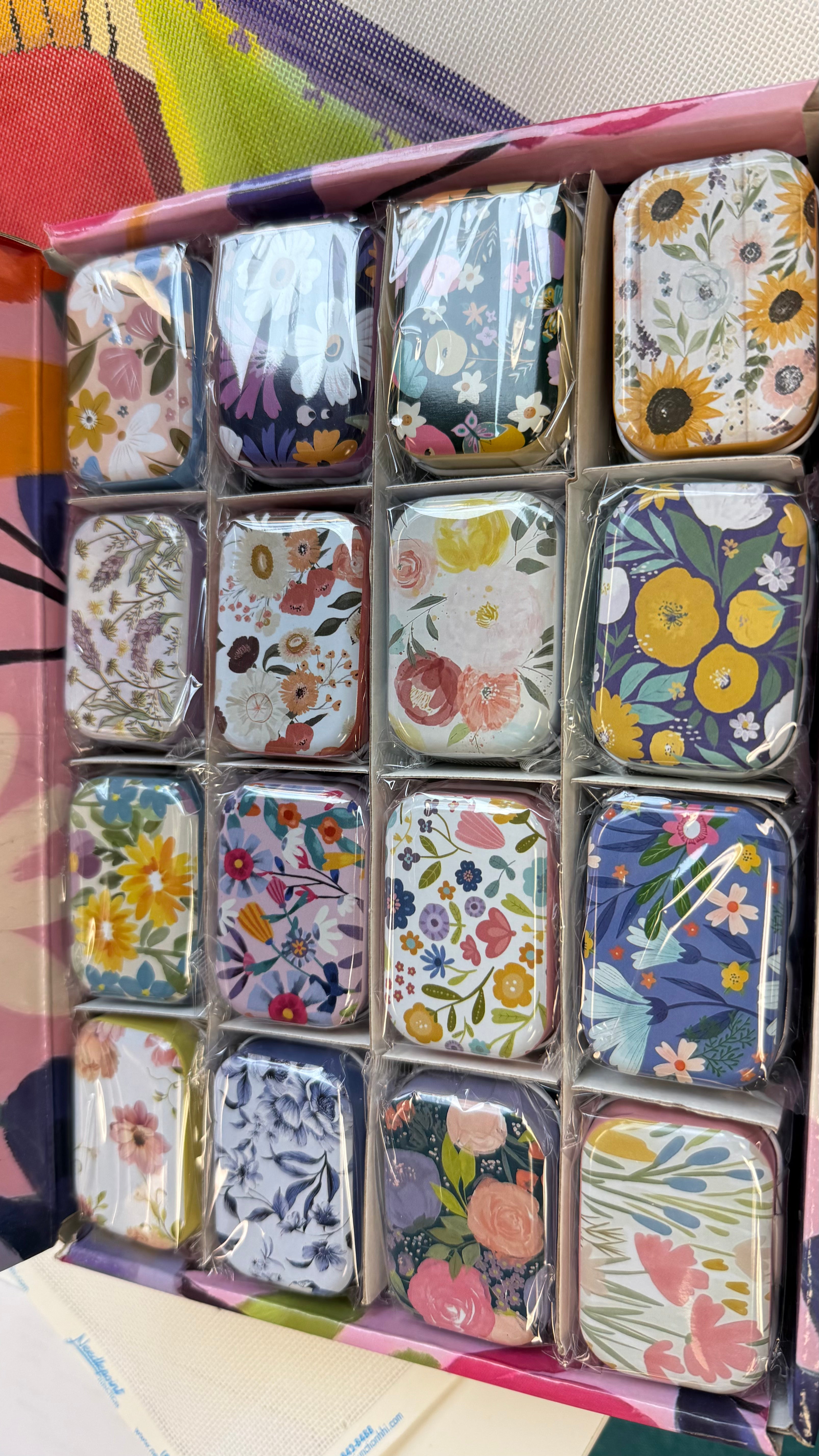 Small Tin Box with Accessories
