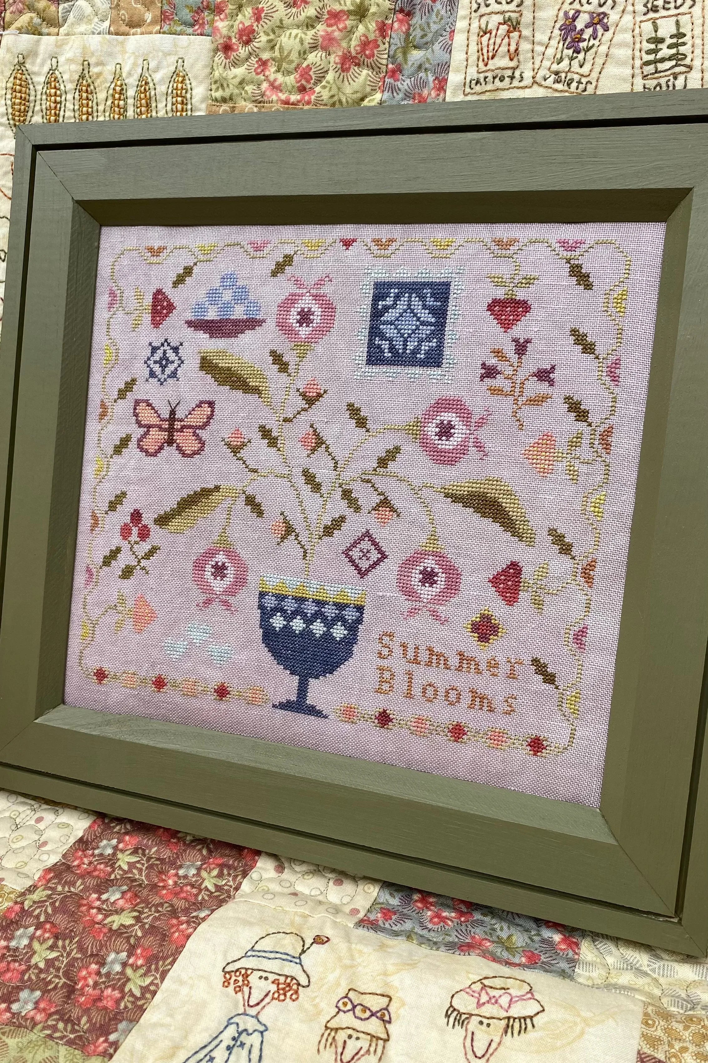 Summer Blooms X Stitch
