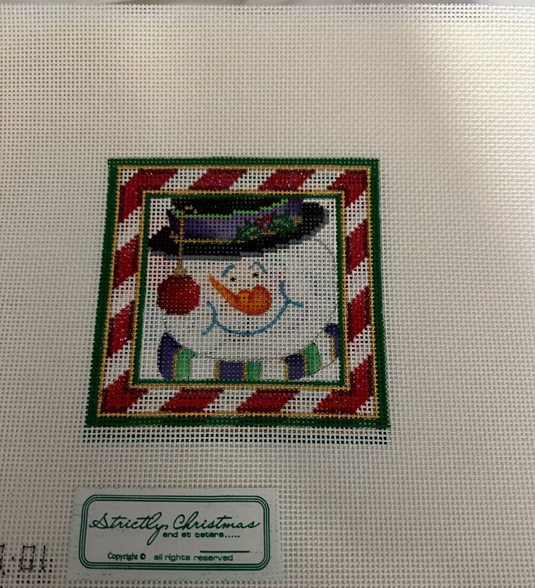 Snowman Square COSQ 01