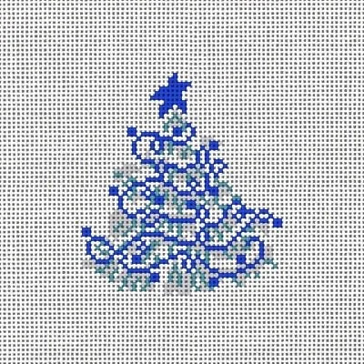 BLUE AND WHITE TREE