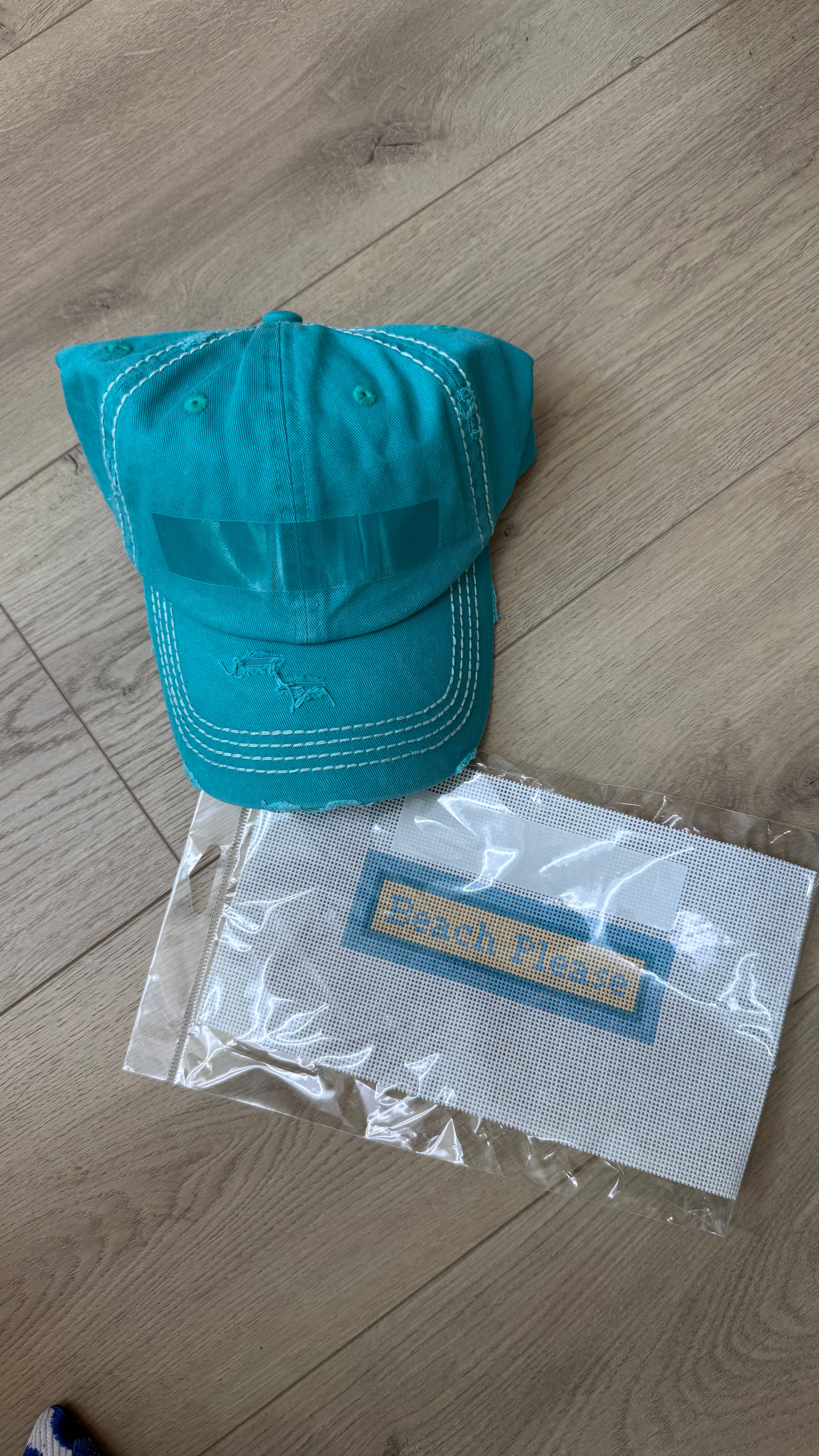 Pixel Fringe  Hats Self Finishing