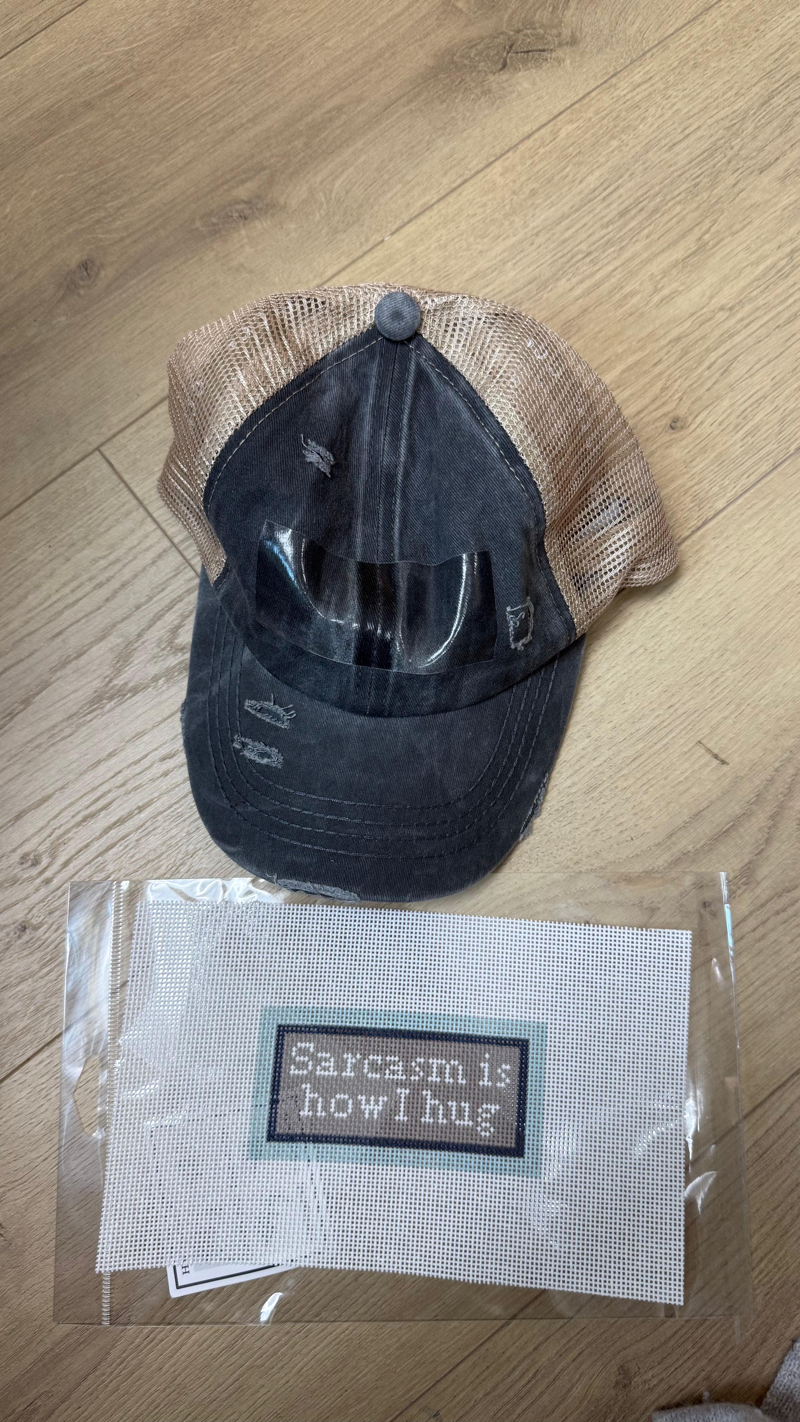 Pixel Fringe  Hats Self Finishing