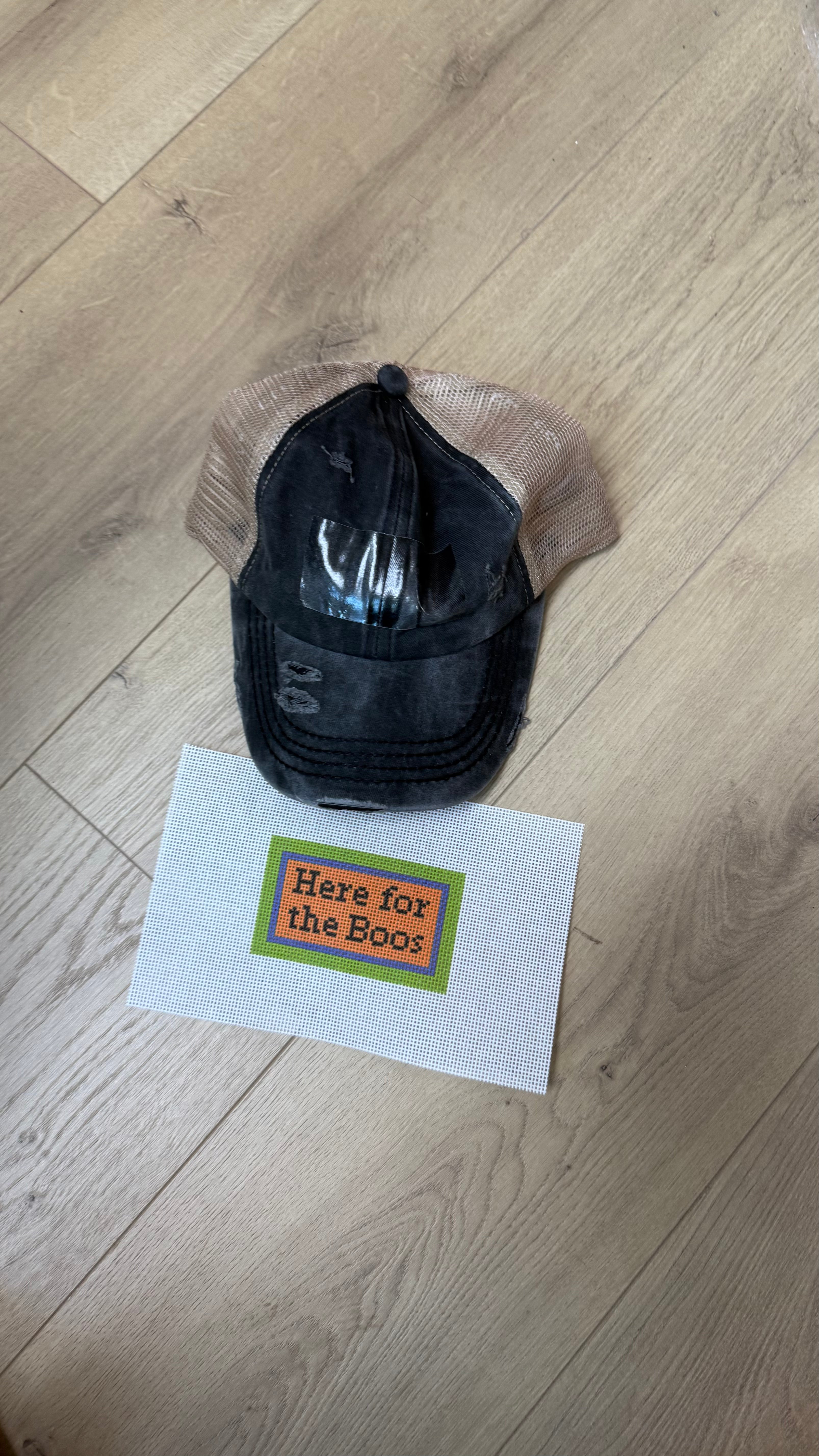 Pixel Fringe  Hats Self Finishing