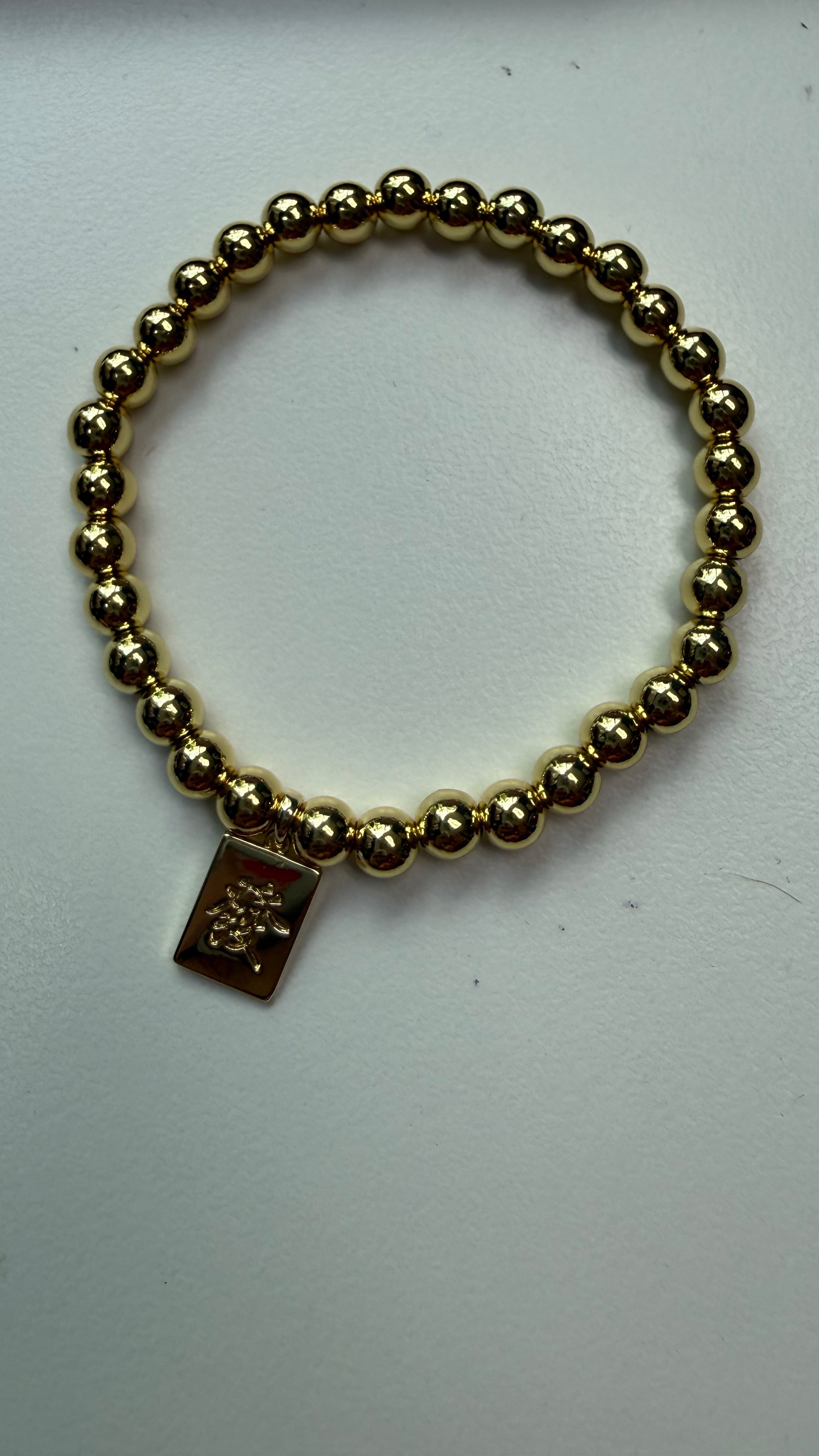 Mahj Wealth Charm Bracelet By Lottie Lew