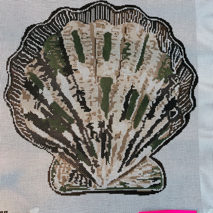 Scallop Canvas (Brown) TA4070