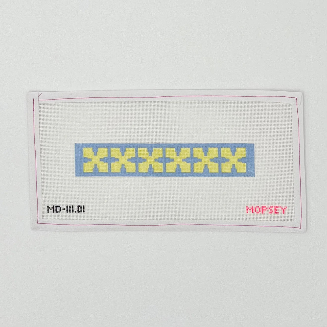 Geo Floral Key Fob (blue/green) MD-111.01