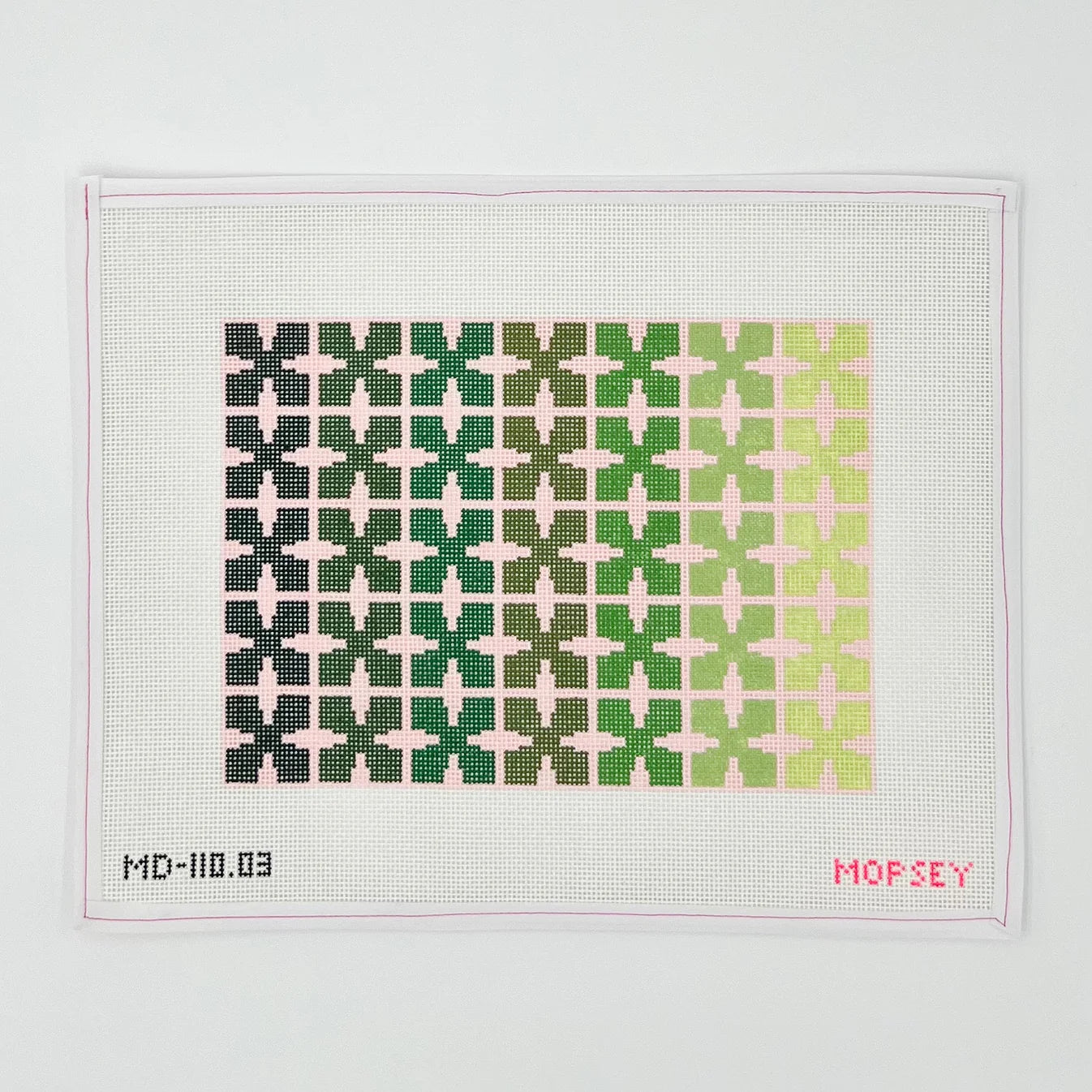 Geo Floral (green/pink) MD-110.03