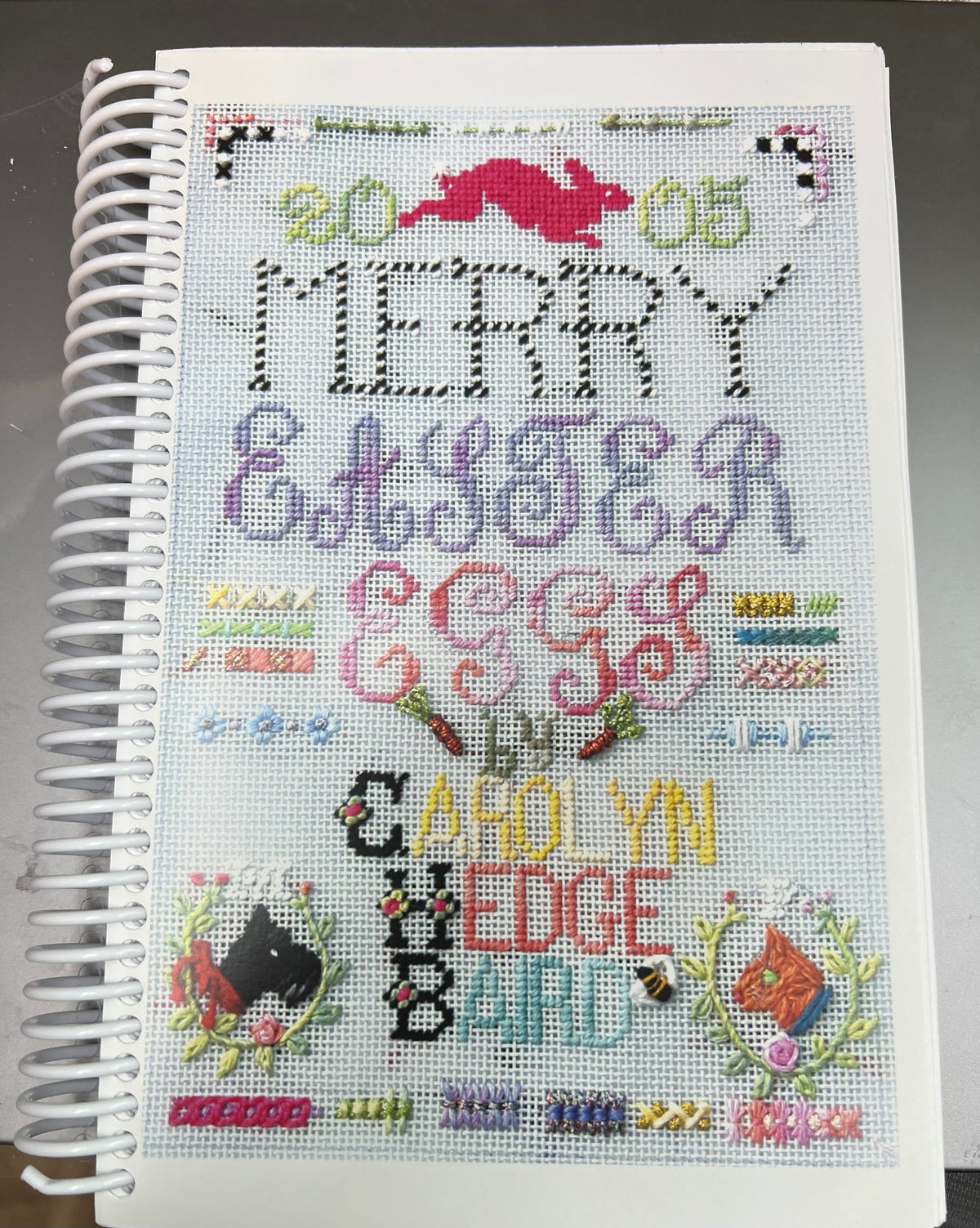 Merry Easter Eggs by Carolyn Hedge Baird — Needlepoint Junction