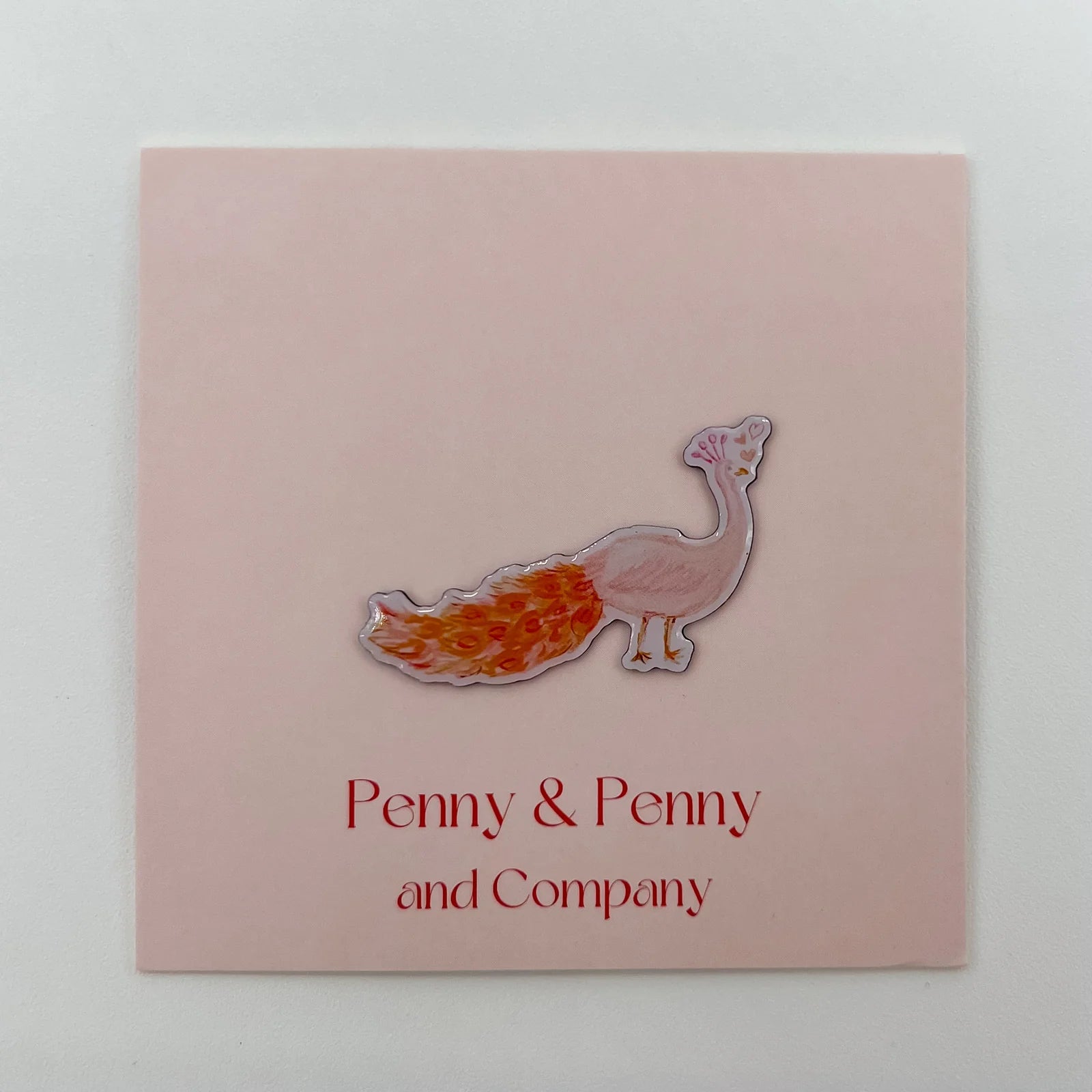 Playful Peacocks Needle Minder