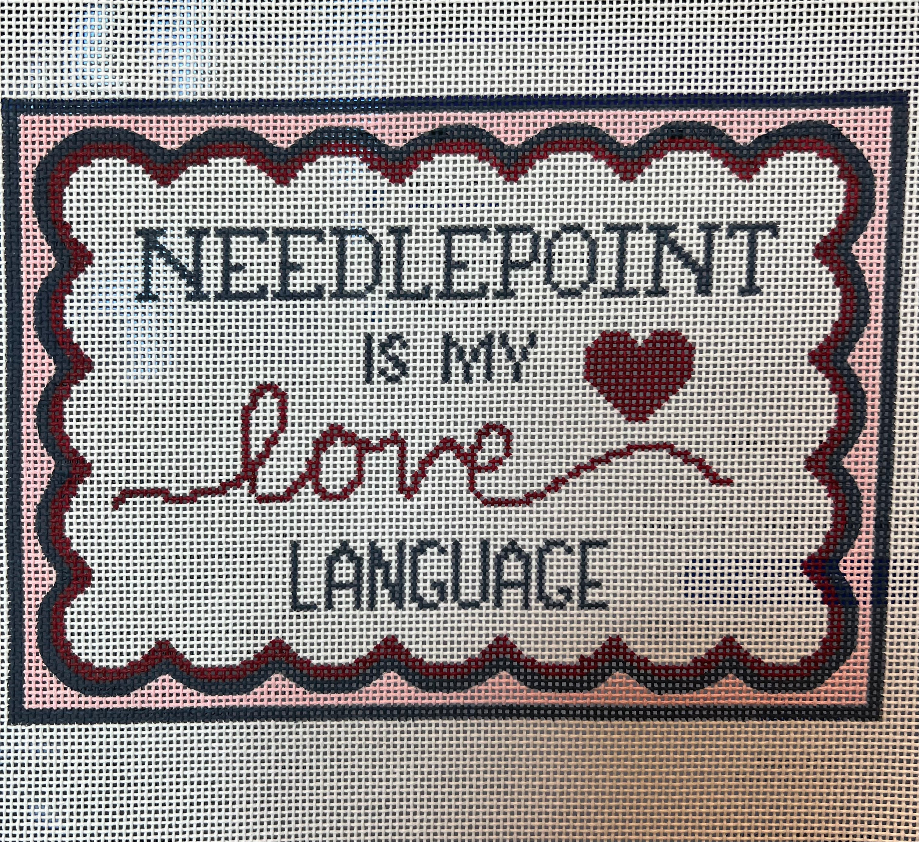Needlepoint is my Love Language KS