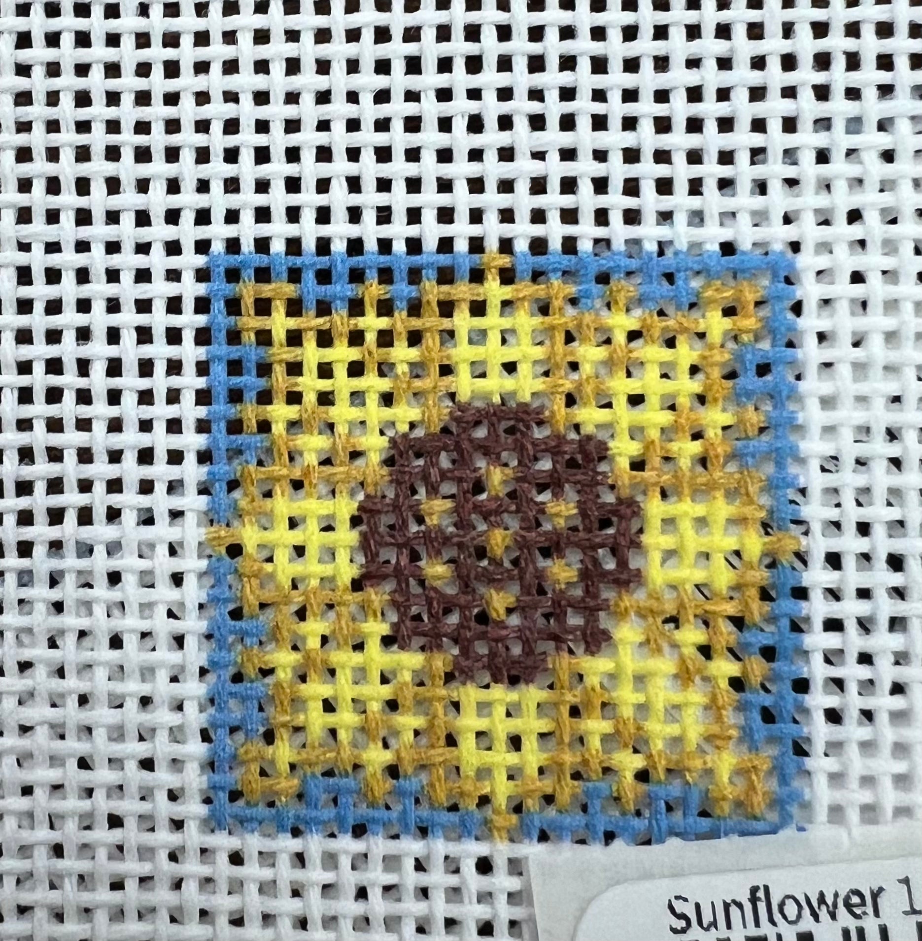 Sunflower 1 Inch square