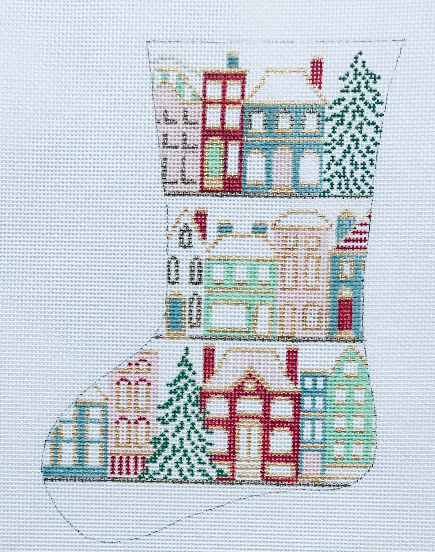 Christmas time in the City Mini Stocking PS 25C