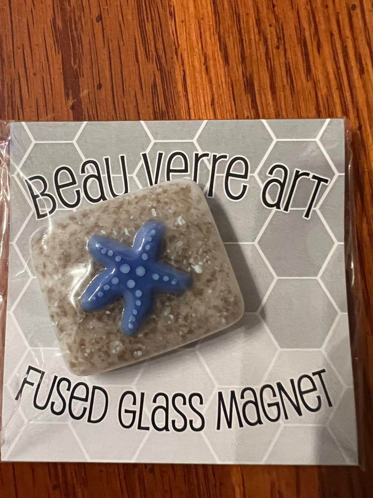 Beau Verre Art Needle Minders Starfish — Needlepoint Junction