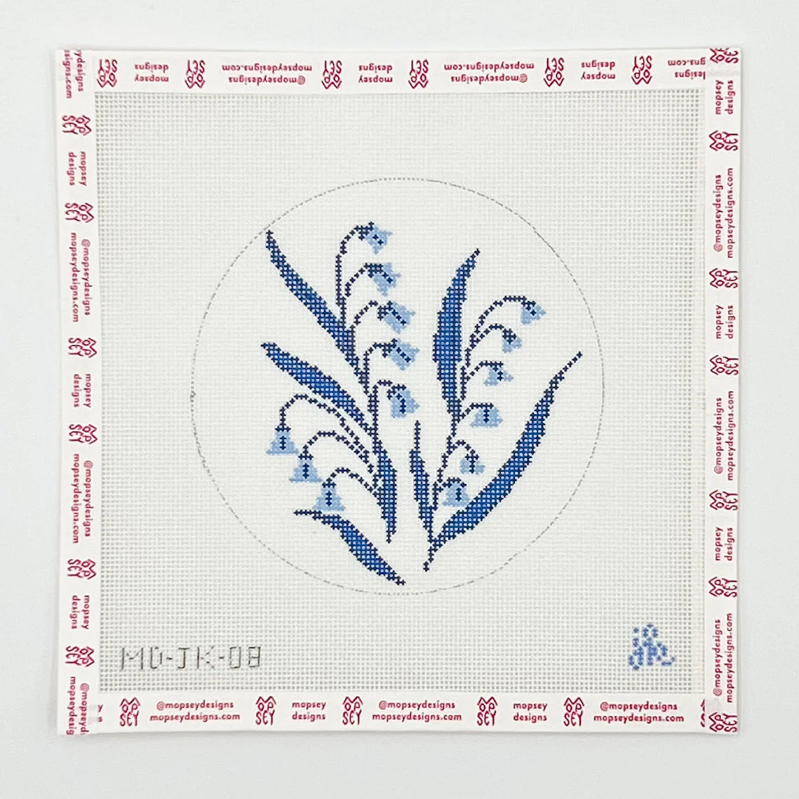 Blue Bonnets (round) MD.JK-08