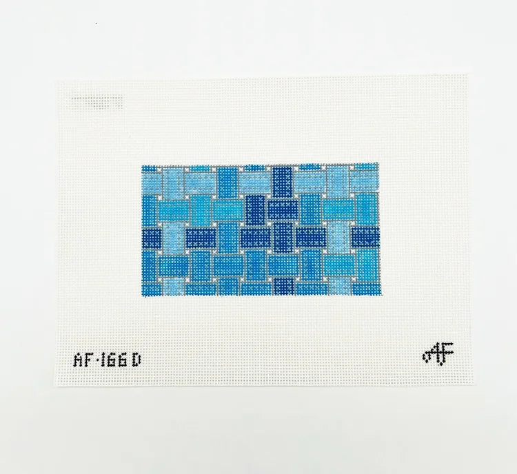 Anne Fisher Ribbon 3.25 x 6 Insert - Denim AF166D