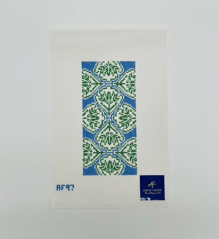 Anne Fisher Blue Medallion Eyeglass Case AF97