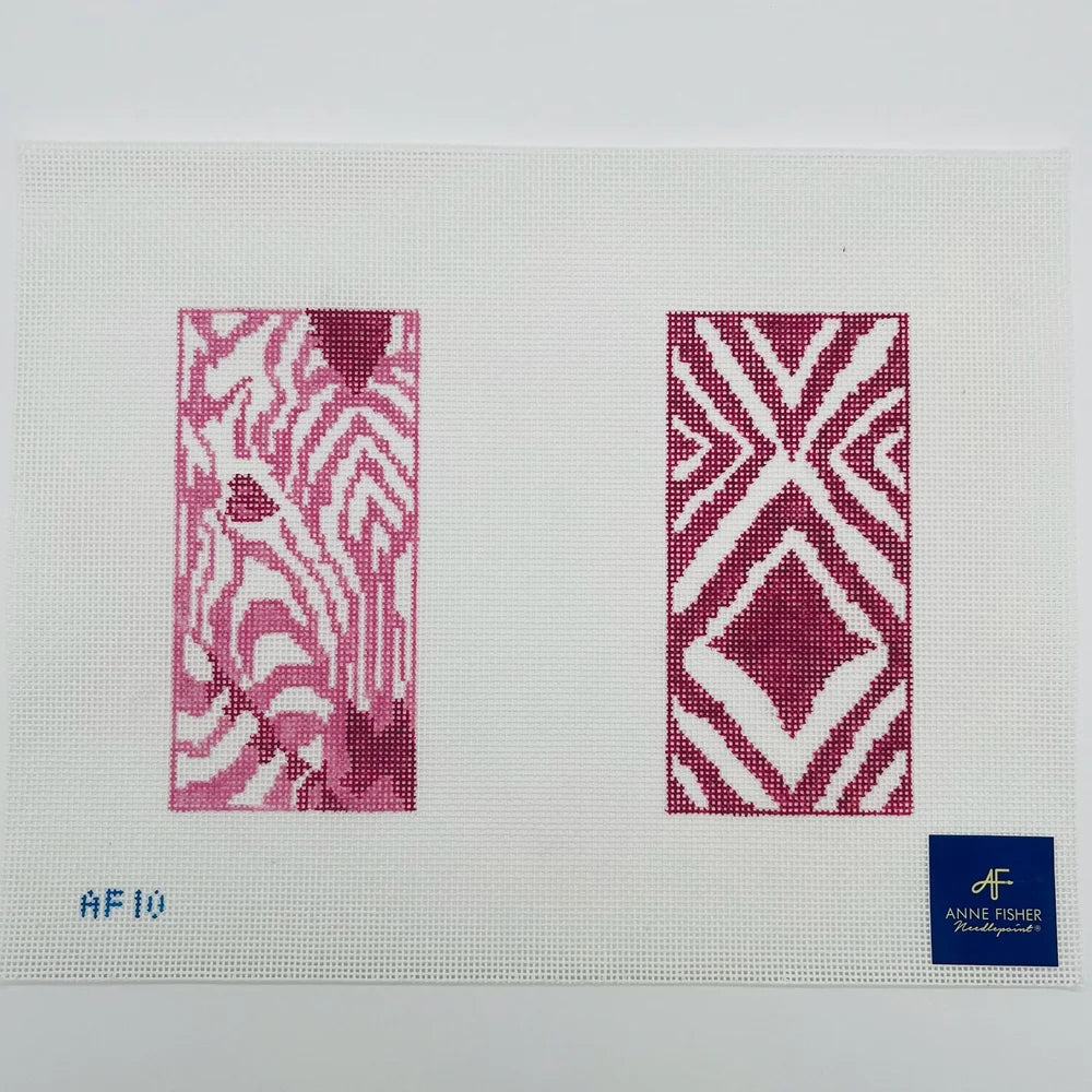 Anne Fisher Pink Zebra Double Eyeglass AF10