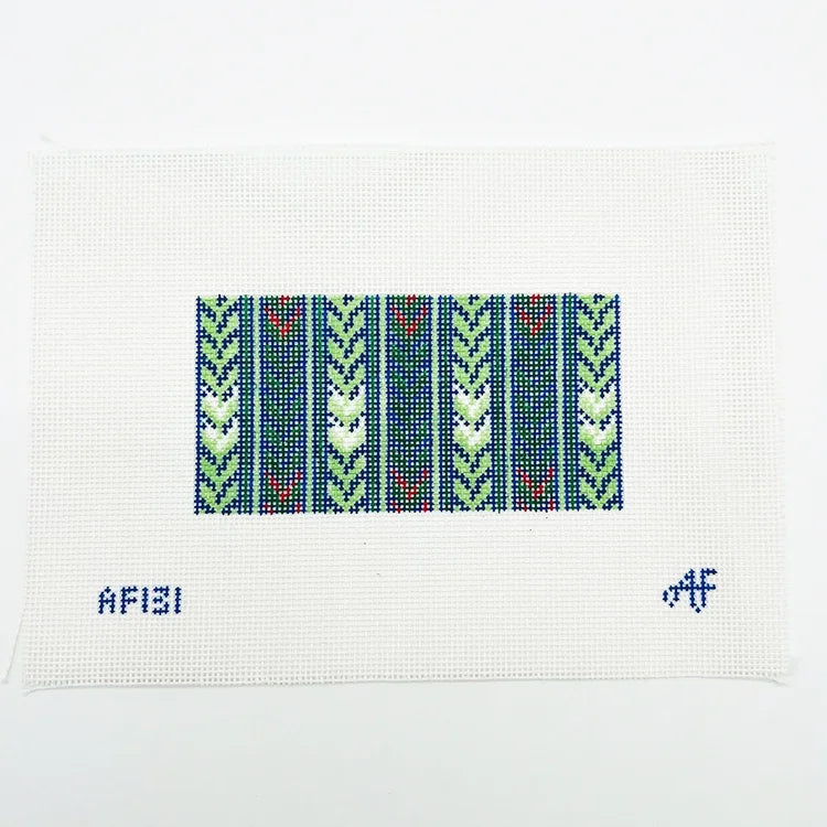 Anne Fisher Navy Vine 3 x 6 Insert AF131