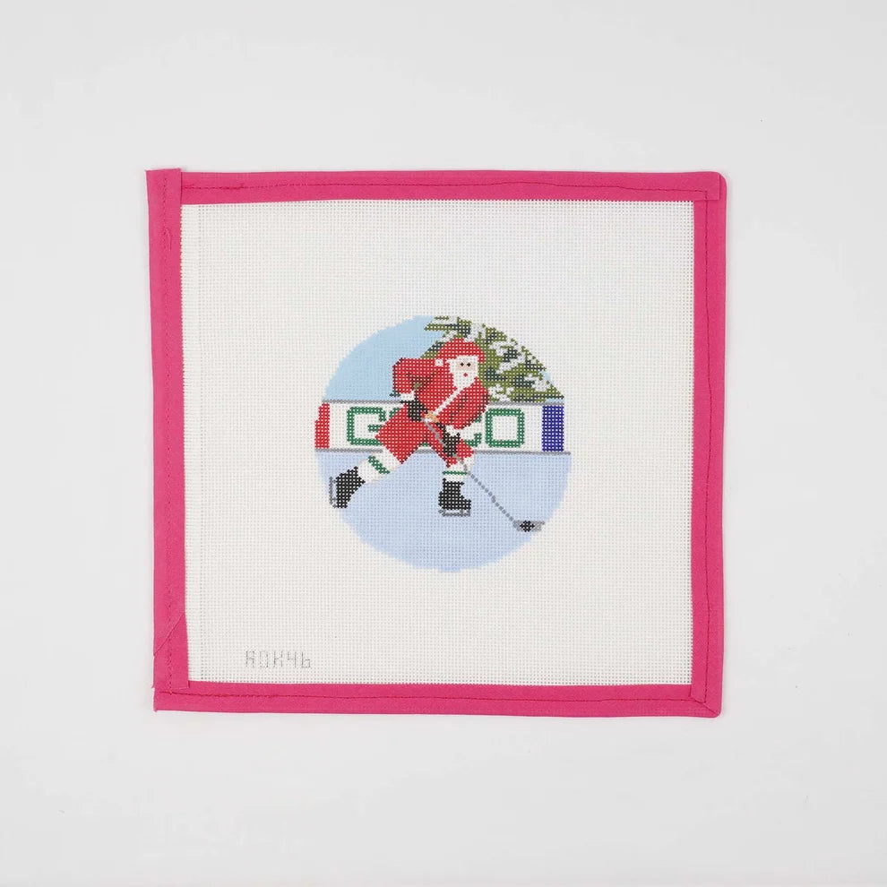 Sporty Santa - Ice Hockey AOK46