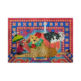 Jaguar, Ostrich & Monkey JP-A 264