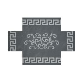 Filigree & Greek Key on Grey JP-BC 056