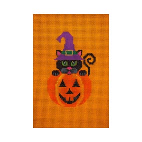 Black Cat in Pumpkin JP-H 090