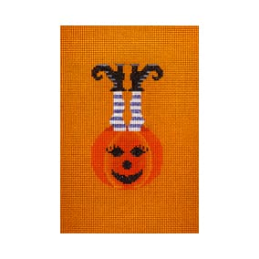 Witch Falling in Pumpkin JP-H 092