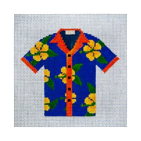 Yellow Hibiscus Hawaiian Shirt JP-L 651