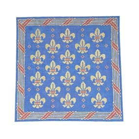 Small Fleurs & Braids, Blue JP-L 283