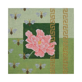 Peach Peony & Bees JP-O 022