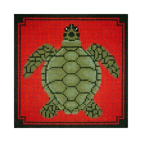 Turtle on Orange JP-O 054
