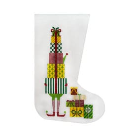 Santa w/Packages Stocking JP-X 321