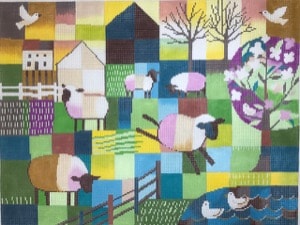 Frolicking Sheep KS-4