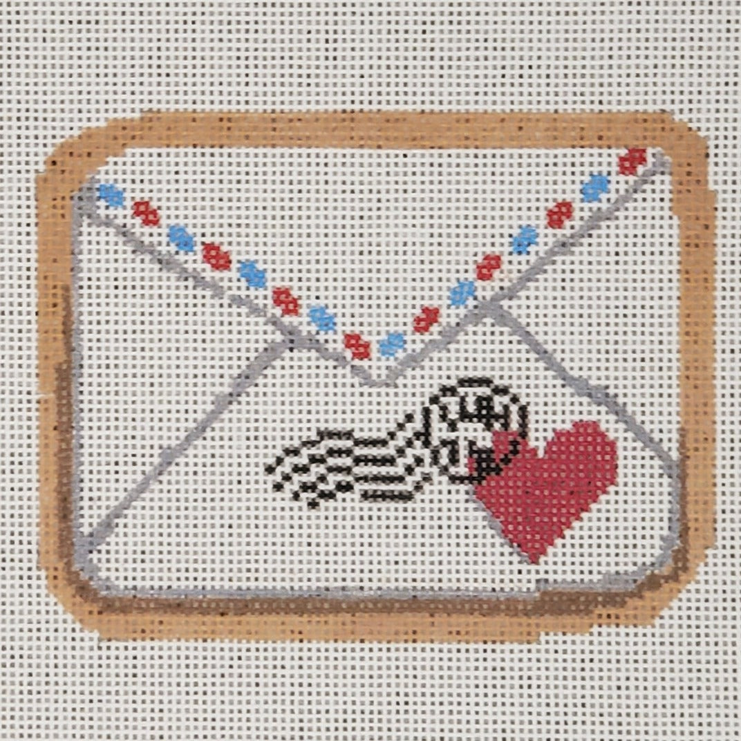 Envelope (Love Note) Cookie w/Stitch Guide LL-C-16