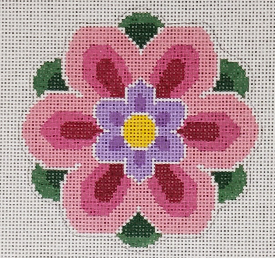 Geometric Flower Insert Pink LL-IN-3B