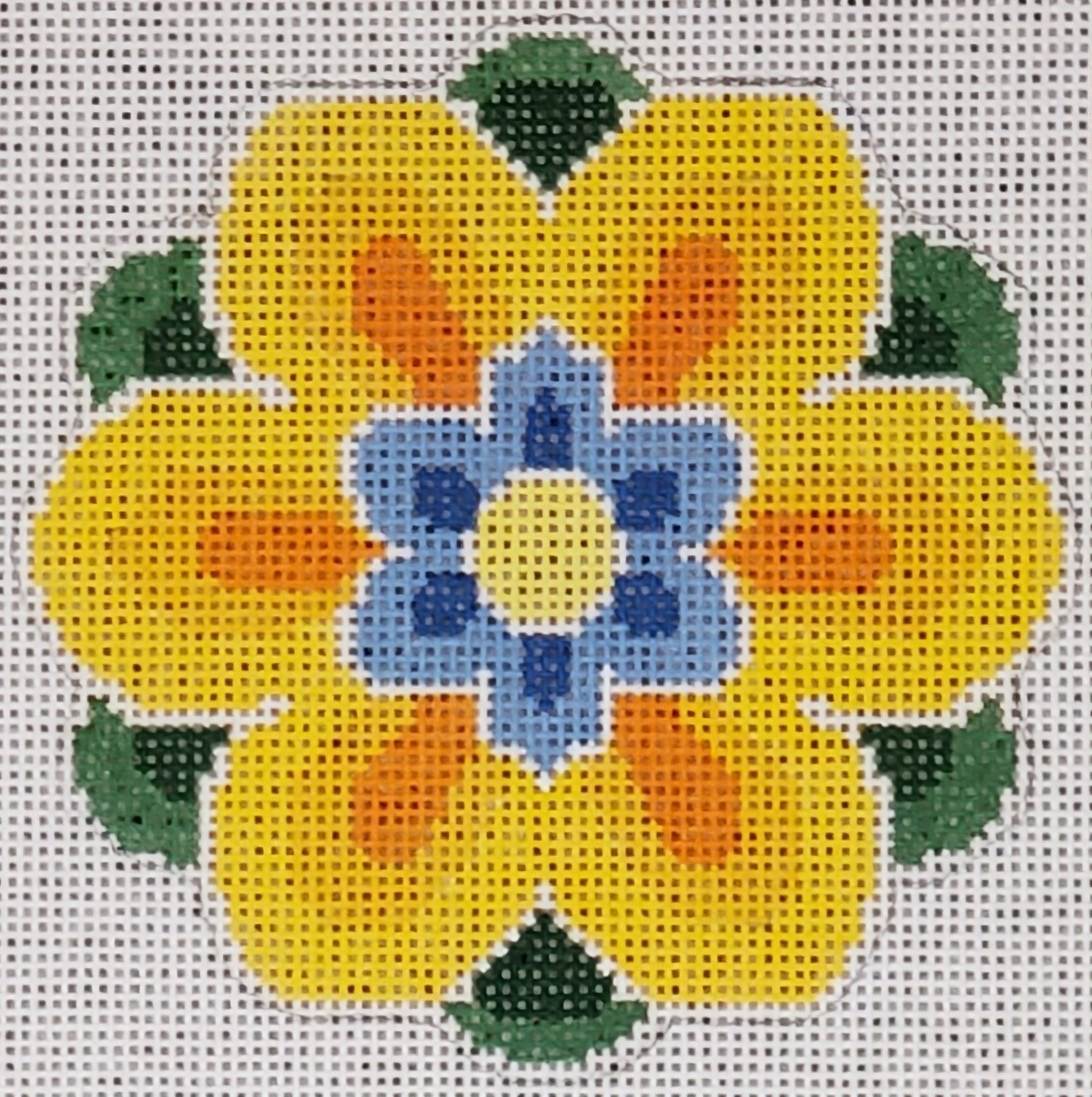 Geometric Flower Insert Yellow LL-IN-3C
