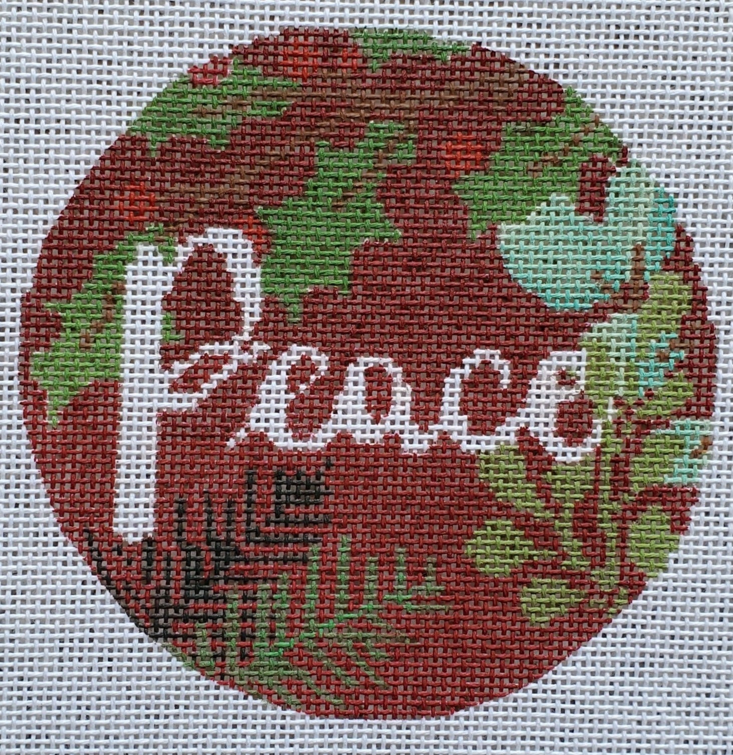 Botanical Peace-red LL-ORN-08