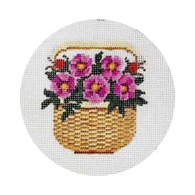 Basket w/Roses MBM-XO 88