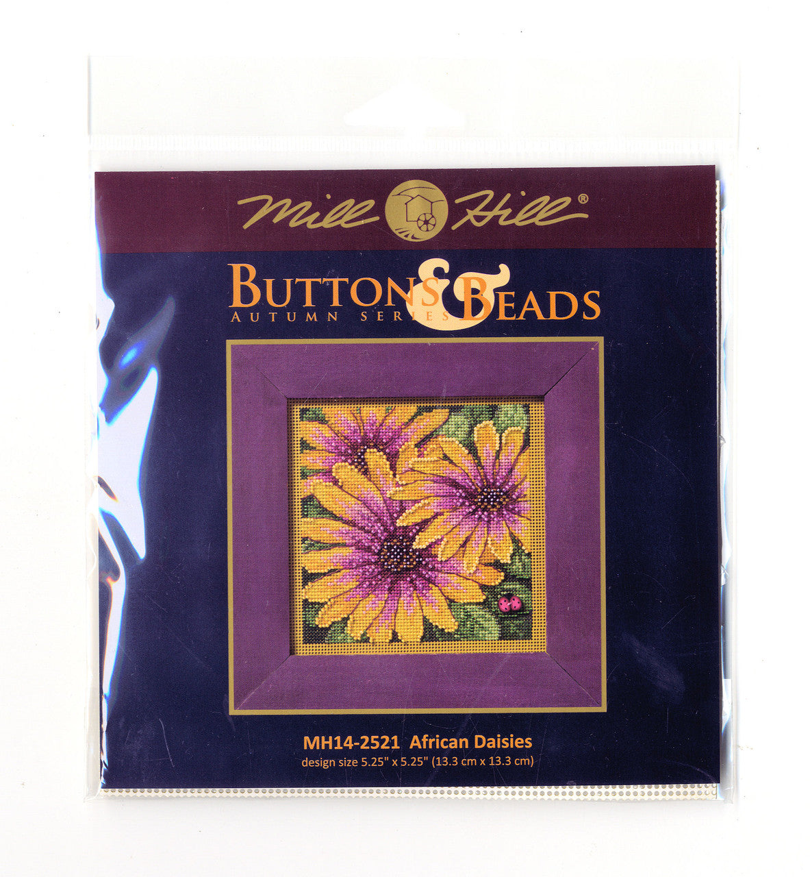 African Daisies Cross Stitch Kit
